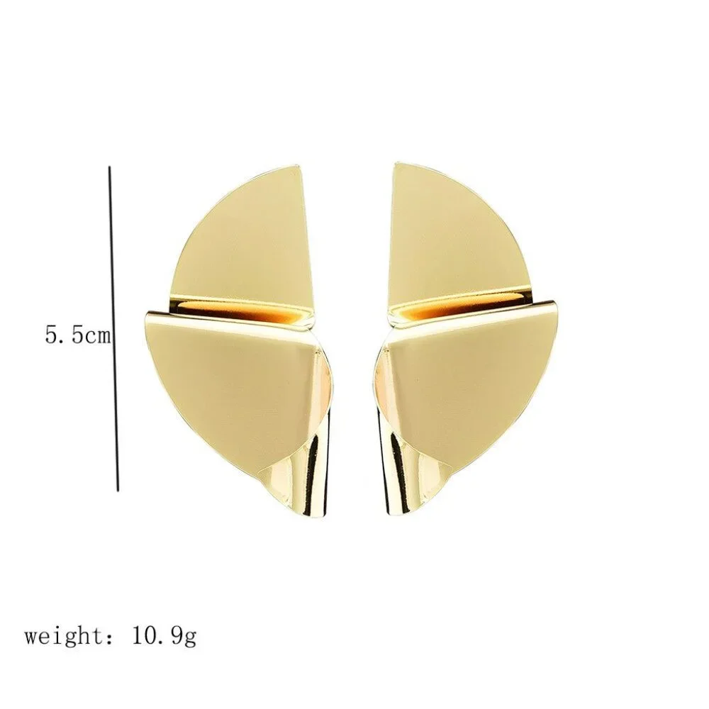 Earrings Women Geometric Shape Bohemian Hoop Drop Cute Trendy Jewelry - Picture 5 of 7